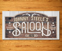 Personalized - Saloon - Canvas