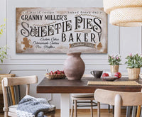 Personalized - Sweetie Pies Bakery - Canvas
