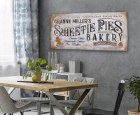 Personalized - Sweetie Pies Bakery - Canvas