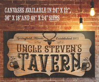Personalized - Tavern - Canvas