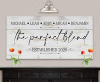 Personalized - The Perfect Blend - Canvas