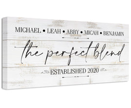 Personalized - The Perfect Blend - Canvas