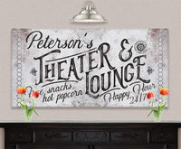 Personalized - Theater & Lounge - Canvas