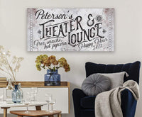 Personalized - Theater & Lounge - Canvas