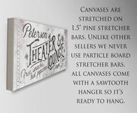 Personalized - Theater & Lounge - Canvas