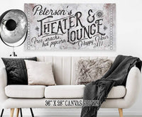 Personalized - Theater & Lounge - Canvas