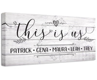 Personalized - This Is Us - Canvas