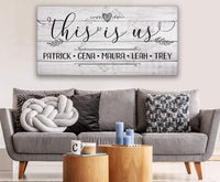 Personalized - This Is Us - Canvas