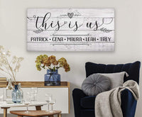 Personalized - This Is Us - Canvas