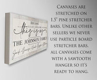 Personalized - This Is Us Our Life - Canvas