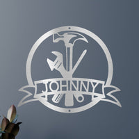 Tool Man Personalized Gifts - Custom Metal Sign