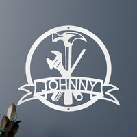 Tool Man Personalized Gifts - Custom Metal Sign