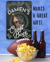 Personalized - Top Quality Craft Beer - Metal Sign