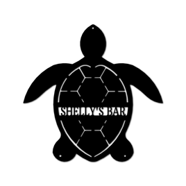 Turtle Personalized Gifts - Custom Metal Sign