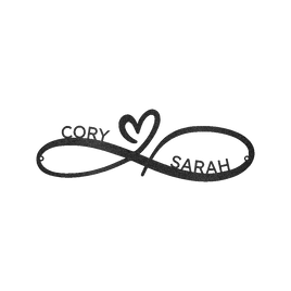 Wedding Gift Couples Personalized Gifts - Custom Metal Sign