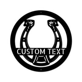 Wedding Gifts Personalized Gifts - Custom Metal Sign, Bridesmaid Present, Horse Owner, Housewarming Gifts