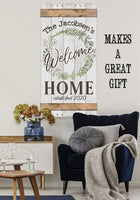 Personalized - Welcome - Canvas