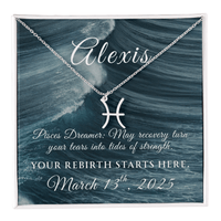 Custom Zodiac Recovery Necklace | Inspiring Sobriety