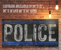 Police - Canvas