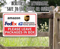 Postal Sign - Metal Sign