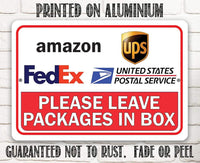 Postal Sign - Metal Sign