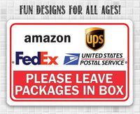 Postal Sign - Metal Sign