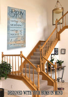 Pray Every Morning - Canvas