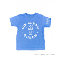 Ice Cream Queen - (Full Size) - Ice Cream Sleeve Detail - Child Tee