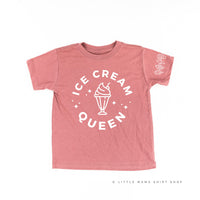 Ice Cream Queen - (Full Size) - Ice Cream Sleeve Detail - Child Tee
