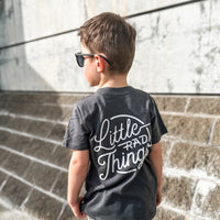 RAD CIRCLE LOGO TEE - SMOKE