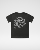 RAD CIRCLE LOGO TEE - SMOKE