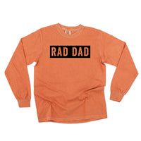 Rad Dad (One Line) - LONG SLEEVE Comfort Colors Tee