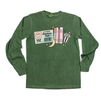 Late Night Readers Club - Long Sleeve Comfort Colors Tee