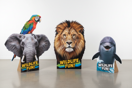 24" x 32" Corrugated Plastic Standee Cutout