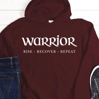 Recovery Hoodie | Inspiring Sobriety |  Warrior