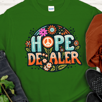 Recovery T-Shirt | Inspiring Sobriety |  Hope Dealer (Retro)