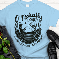 Recovery T-Shirt | Inspiring Sobriety |  O'Fishally Sober