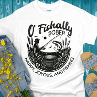 Recovery T-Shirt | Inspiring Sobriety |  O'Fishally Sober