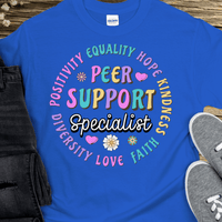 Recovery T-Shirt | Inspiring Sobriety |  Peer Support Specialist