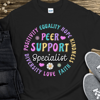 Recovery T-Shirt | Inspiring Sobriety |  Peer Support Specialist