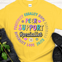Recovery T-Shirt | Inspiring Sobriety |  Peer Support Specialist