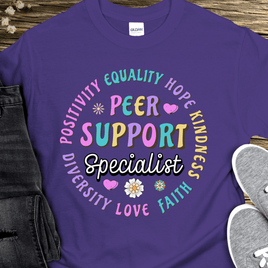Recovery T-Shirt | Inspiring Sobriety |  Peer Support Specialist