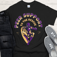 Recovery T-Shirt | Inspiring Sobriety |  Peer Support To The Rescue