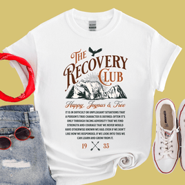 Recovery T-Shirt | Inspiring Sobriety | The Recovery Club