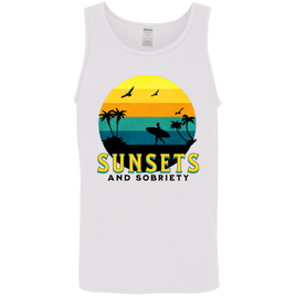 Recovery Unisex Tank | Inspiring Sobriety |  Sunsets and Sobriety