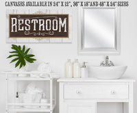 Restroom - Canvas