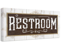 Restroom - Canvas