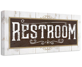 Restroom - Canvas