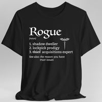 Rogue Class Definition D&D T-Shirt