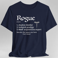 Rogue Class Definition D&D T-Shirt